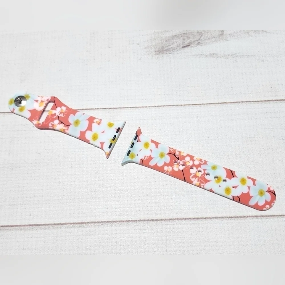 iWatch Floral Band Compatible with Apple Watch Band 42/44mm S/M - New In Package